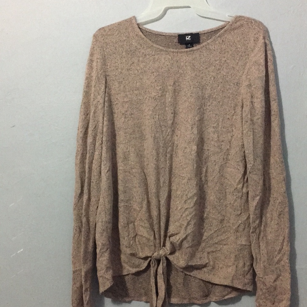 Tie sweater